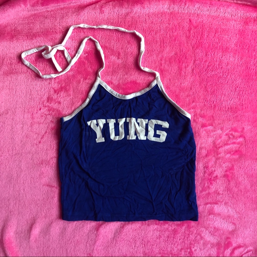 YUNG halter top by OG omighty omweekend!!!!